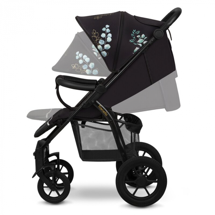 Lionelo - Carucior sport Annet Tour Golden Moments, Editie Limitata, 0 luni+, Capotina impermeabila UPF 50+, Maner reglabil, Plasa de tantari, Suport biberon, Saculet pentru picioare, Pana la 22 kg, C [12]