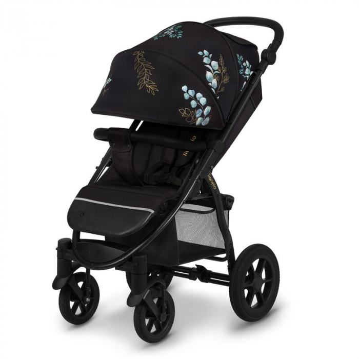 Lionelo - Carucior sport Annet Tour Golden Moments, Editie Limitata, 0 luni+, Capotina impermeabila UPF 50+, Maner reglabil, Plasa de tantari, Suport biberon, Saculet pentru picioare, Pana la 22 kg, C [5]