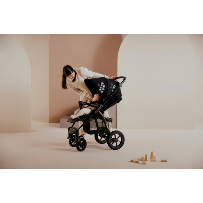 Lionelo - Carucior sport Annet Tour Golden Moments, Editie Limitata, 0 luni+, Capotina impermeabila UPF 50+, Maner reglabil, Plasa de tantari, Suport biberon, Saculet pentru picioare, Pana la 22 kg, C [26]
