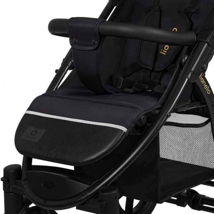 Lionelo - Carucior sport Annet Tour Golden Moments, Editie Limitata, 0 luni+, Capotina impermeabila UPF 50+, Maner reglabil, Plasa de tantari, Suport biberon, Saculet pentru picioare, Pana la 22 kg, C [6]