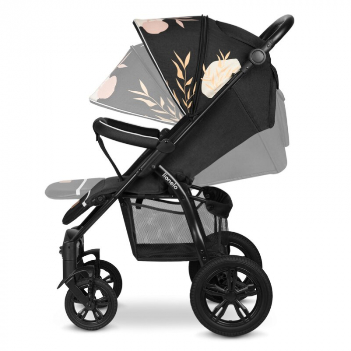 Lionelo - Carucior sport Annet Tour Lovin, Editie Limitata, De la nastere, Cu capotina impermeabila, Cu filtru UPF 50+, Cu maner reglabil, Plasa de tantari, Suport biberon, Saculet pentru picioare, Pa [14]