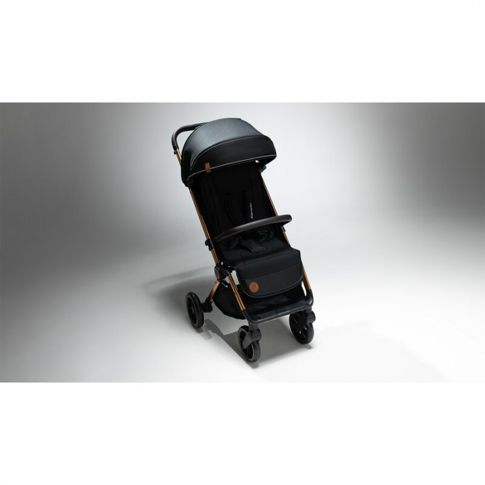 Lionelo - Carucior sport Cloe, De la nastere, Cu accesorii, Cadru din aluminiu, 0-22 kg, Usor, Pliabil cu o singura mana, Ideal pentru toate tipurile de suprafete, Bej [50]