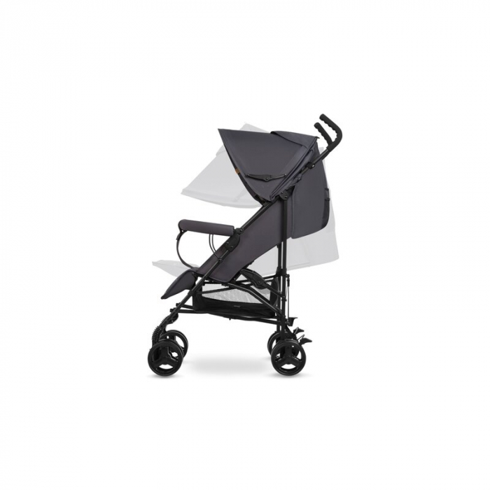 Lionelo - Carucior sport Elia, Cu husa de picioare, Cu plasa de tantari, Conform cu standardul european de securitate EN1888-1, Gri inchis [8]
