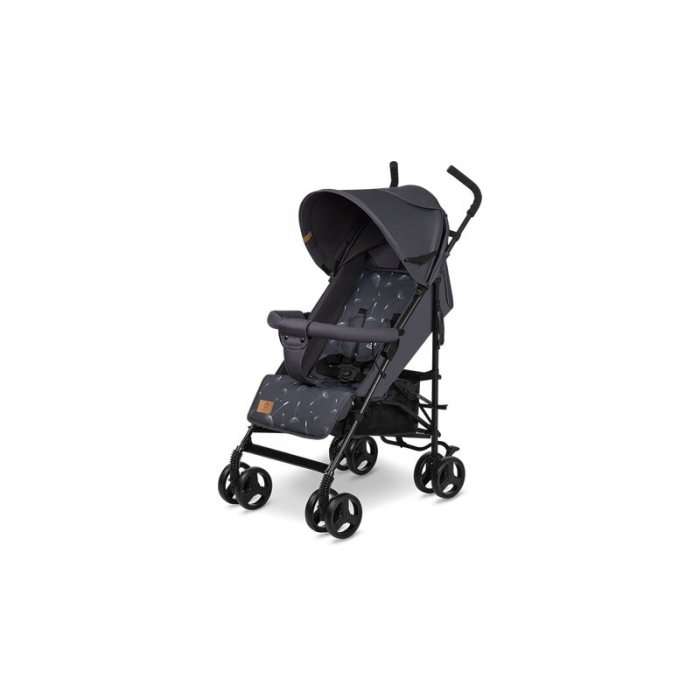Lionelo - Carucior sport Elia, Cu husa de picioare, Cu plasa de tantari, Conform cu standardul european de securitate EN1888-1, Gri inchis [3]