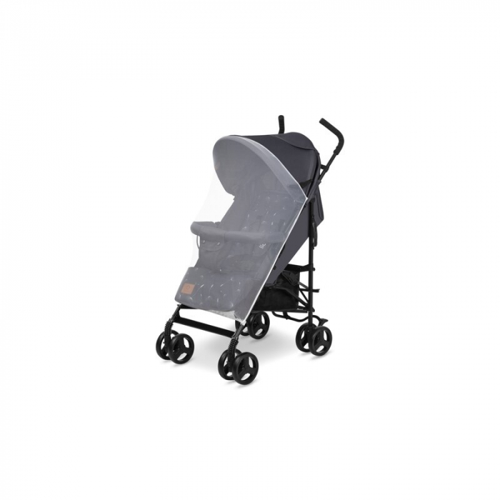 Lionelo - Carucior sport Elia, Cu husa de picioare, Cu plasa de tantari, Conform cu standardul european de securitate EN1888-1, Gri inchis [5]