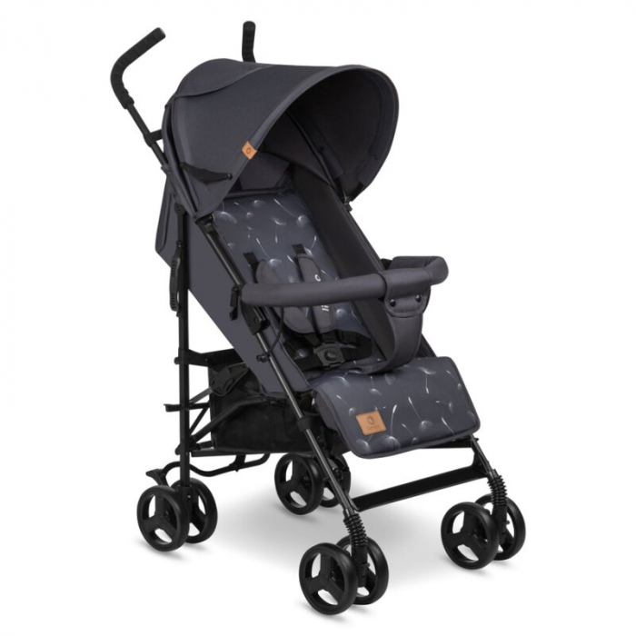 Lionelo - Carucior sport Elia, Cu husa de picioare, Cu plasa de tantari, Conform cu standardul european de securitate EN1888-1, Gri inchis [1]