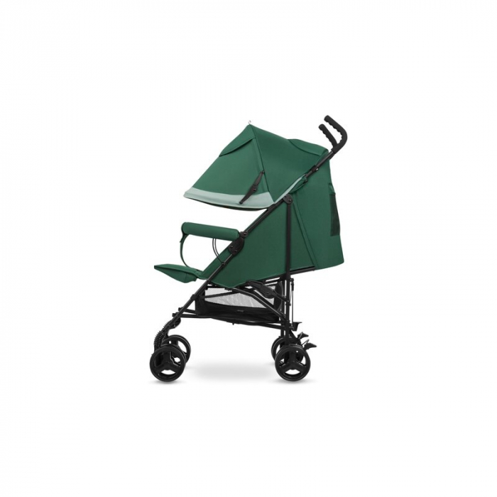 Lionelo - Carucior sport Elia, Cu husa de picioare, Cu plasa de tantari, Conform cu standardul european de securitate EN1888-1, Verde inchis [7]