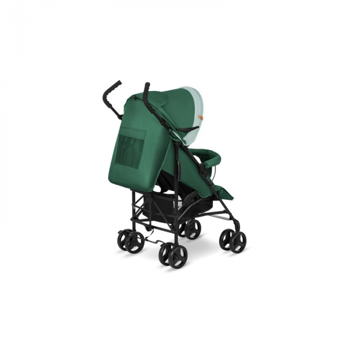Lionelo - Carucior sport Elia, Cu husa de picioare, Cu plasa de tantari, Conform cu standardul european de securitate EN1888-1, Verde inchis [9]