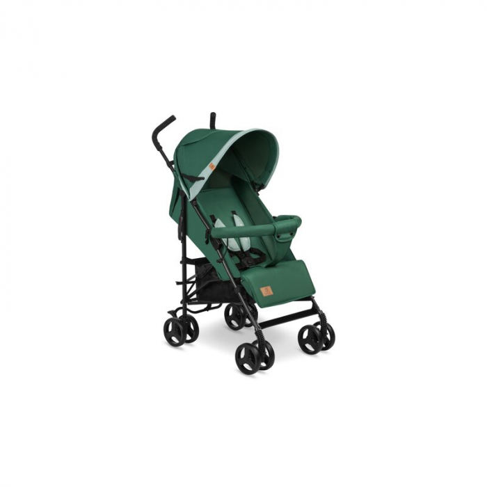 Lionelo - Carucior sport Elia, Cu husa de picioare, Cu plasa de tantari, Conform cu standardul european de securitate EN1888-1, Verde inchis [2]