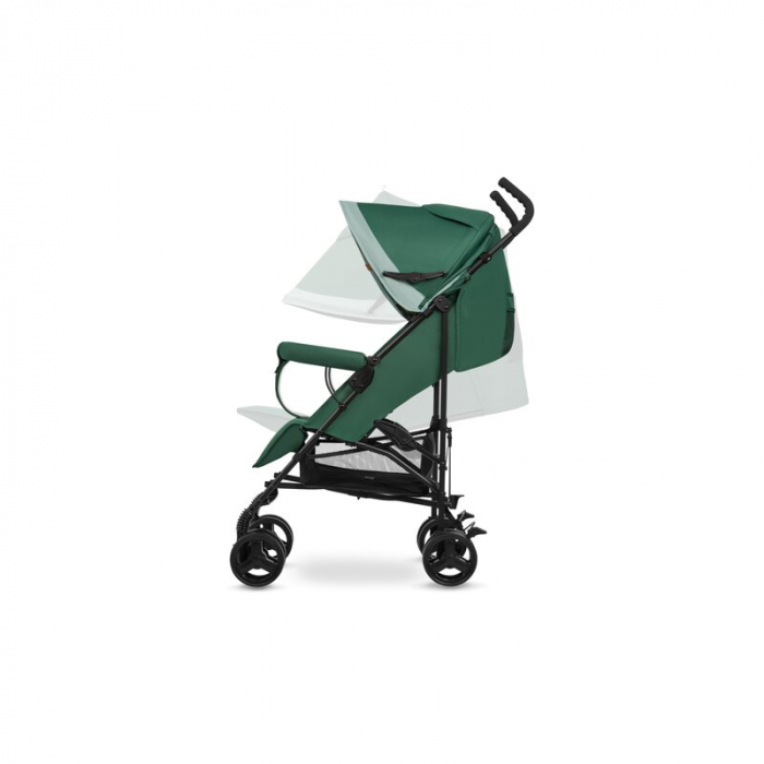Lionelo - Carucior sport Elia, Cu husa de picioare, Cu plasa de tantari, Conform cu standardul european de securitate EN1888-1, Verde inchis [8]