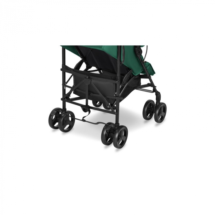 Lionelo - Carucior sport Elia, Cu husa de picioare, Cu plasa de tantari, Conform cu standardul european de securitate EN1888-1, Verde inchis [10]