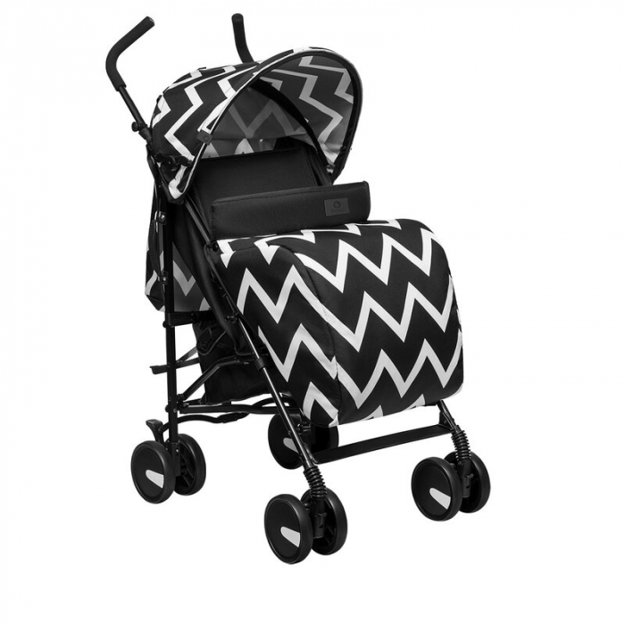 Lionelo - Carucior sport Elia Oslo, Cu husa de picioare, Cu plasa de tantari, Conform cu standardul european de securitate EN1888-1, Negru [3]