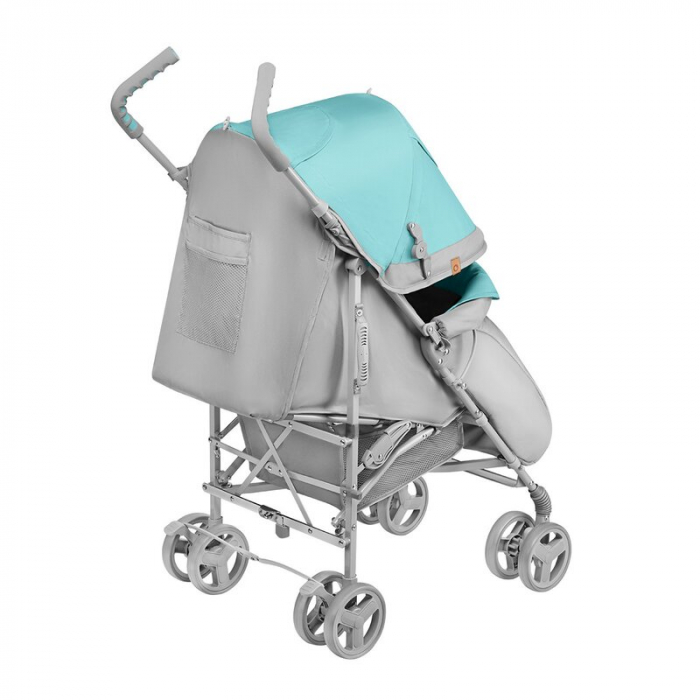Lionelo - Carucior sport Elia Tropical, Cu husa de picioare, Cu plasa de tantari, Conform cu standardul european de securitate EN1888-1, Turcoaz [13]