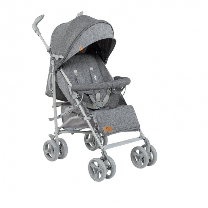 Lionelo - Carucior sport Irma, Cu husa de picioare, Cu plasa de tantari, Conform cu standardul european de securitate EN1888-1, Gri [1]