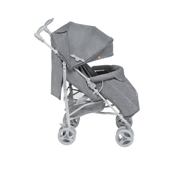 Lionelo - Carucior sport Irma, Cu husa de picioare, Cu plasa de tantari, Conform cu standardul european de securitate EN1888-1, Gri [12]