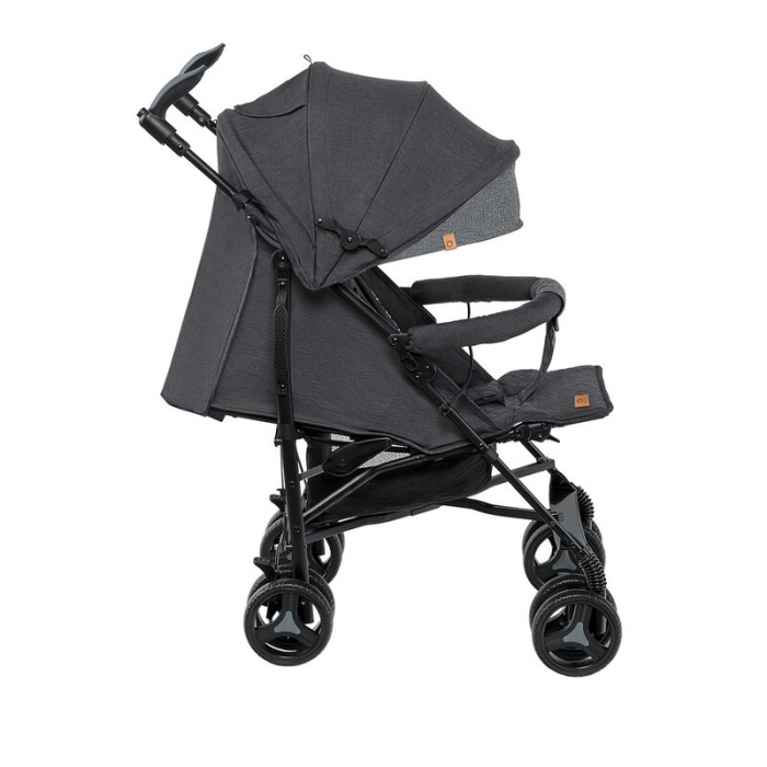 Lionelo - Carucior sport Irma, Cu husa de picioare, Cu plasa de tantari, Conform cu standardul european de securitate EN1888-1, Negru [10]