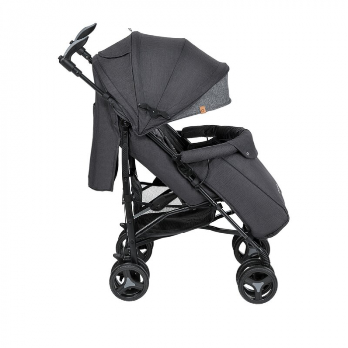 Lionelo - Carucior sport Irma, Cu husa de picioare, Cu plasa de tantari, Conform cu standardul european de securitate EN1888-1, Negru [12]