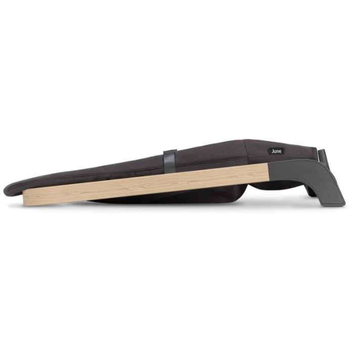 Lionelo - Fotoliu balansoar June, Cu arcada cu jucarii, Ergonomic, Balansare manuala, Pliabil, 0 luni+, Gri [25]