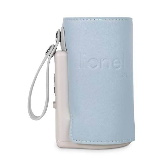 Lionelo - Incalzitor biberoane ThermUp Go Plus, Portabil, Cu aspect elegant, Temperatura constanta pana la 24 h, Incarcare USB, Albastru deschis [5]