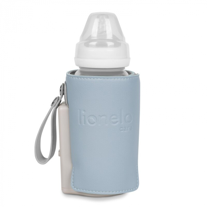 Lionelo - Incalzitor biberoane ThermUp Go Plus, Portabil, Cu aspect elegant, Temperatura constanta pana la 24 h, Incarcare USB, Albastru deschis [3]