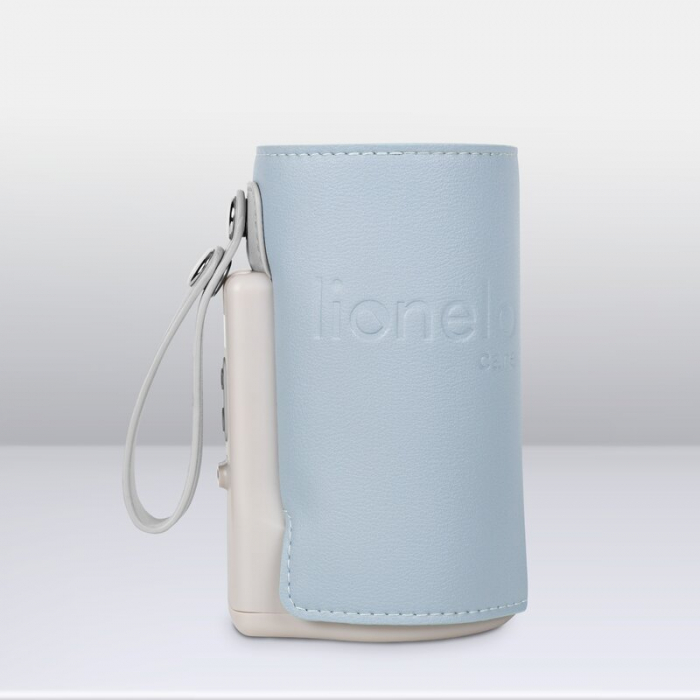 Lionelo - Incalzitor biberoane ThermUp Go Plus, Portabil, Cu aspect elegant, Temperatura constanta pana la 24 h, Incarcare USB, Albastru deschis [15]