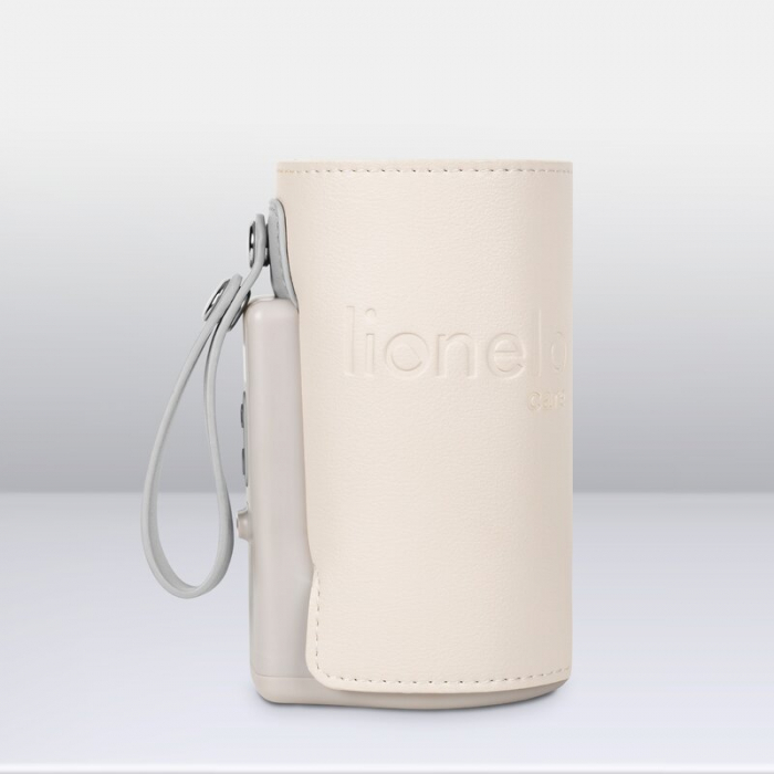 Lionelo - Incalzitor biberoane ThermUp Go Plus, Portabil, Cu aspect elegant, Temperatura constanta pana la 24 h, Incarcare USB, Bej [18]