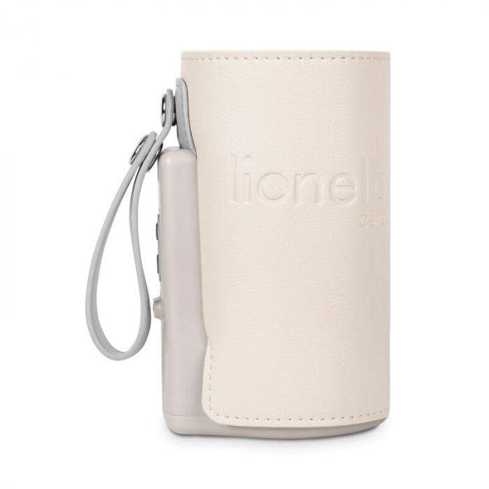 Lionelo - Incalzitor biberoane ThermUp Go Plus, Portabil, Cu aspect elegant, Temperatura constanta pana la 24 h, Incarcare USB, Bej [5]
