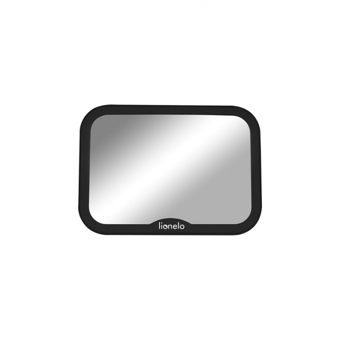 Lionelo - Oglinda auto retrovizoare, Sett, 25x18 cm, Rotire 360 grade, Universala, Black Carbon [1]