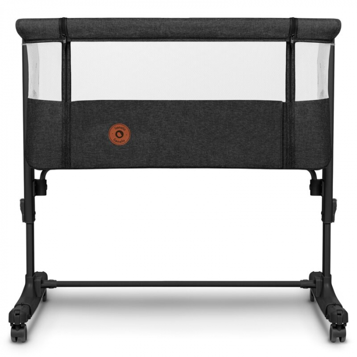 Lionelo - Patut co-sleeper 3 in 1, Aurora, Cu leganare si setare unghiulara, Include saltea cu densitate T25 si geanta transport, Reglabil in 5 pozitii pe inaltime, Pana la 9 kg, 0 luni+, Conform cu E [8]