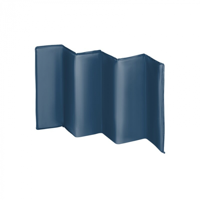 Patut pliant cu un nivel Stefi 120x60cm, Cu intrare laterala cu fermoar, Blue Navy [9]