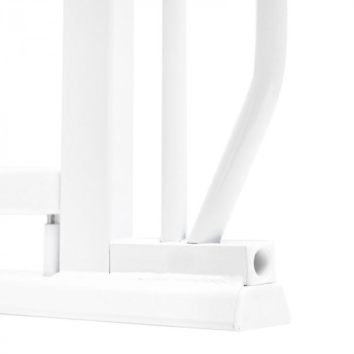 Lionelo - Poarta de siguranta prin presiune Truus Slim, 105 cm, Conform cu standardul europeane de securitate EN1930, Alb [8]