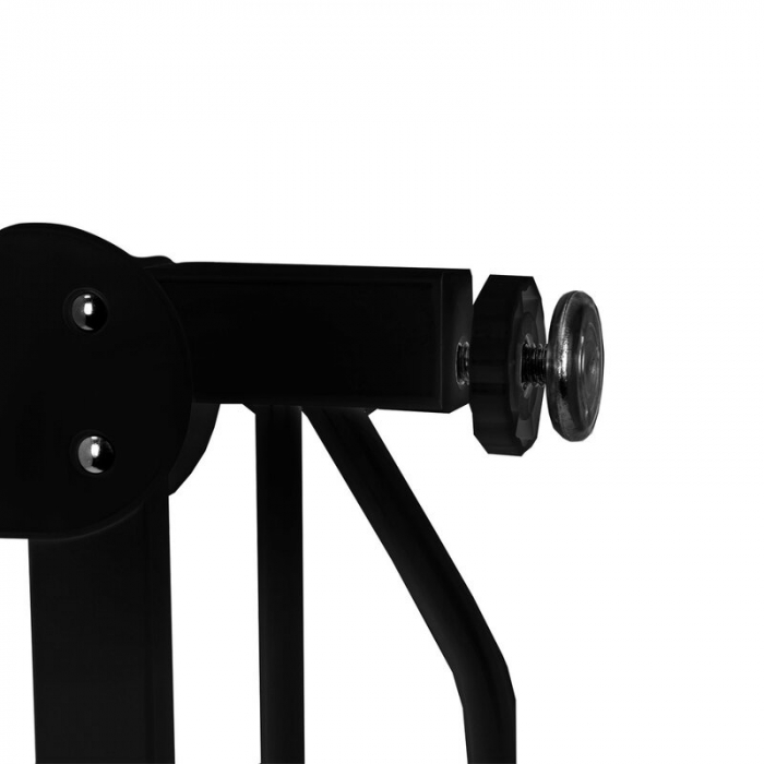 Lionelo - Poarta de siguranta prin presiune Truus Slim, 105 cm, Conform cu standardul europeane de securitate EN1930, Negru Onyx [6]