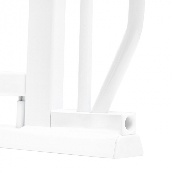 Lionelo - Poarta de siguranta prin presiune Truus Slim Led , Cu lumina Led cu senzor, 105 cm, Conform cu standardul european de securitate EN1930, Alb [9]