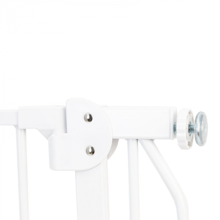 Lionelo - Poarta de siguranta prin presiune Truus Slim Led , Cu lumina Led cu senzor, 105 cm, Conform cu standardul european de securitate EN1930, Alb [8]