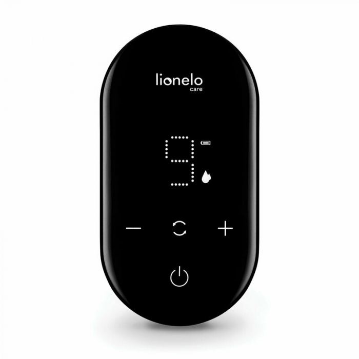 Lionelo - Pompa dubla de san, Electrica, Cu 9 nivele de aspiratie, 5 moduri de masaj, Afisaj LED, Imita suptul natural al copilului, Functionare pana la 90 min, Silentioasa, Fara BPA, Include 2 recipi [20]