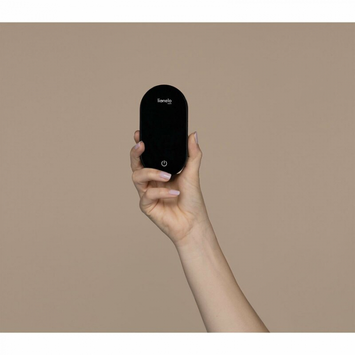 Lionelo - Pompa dubla de san, Electrica, Cu 9 nivele de aspiratie, 5 moduri de masaj, Afisaj LED, Imita suptul natural al copilului, Functionare pana la 90 min, Silentioasa, Fara BPA, Include 2 recipi [34]