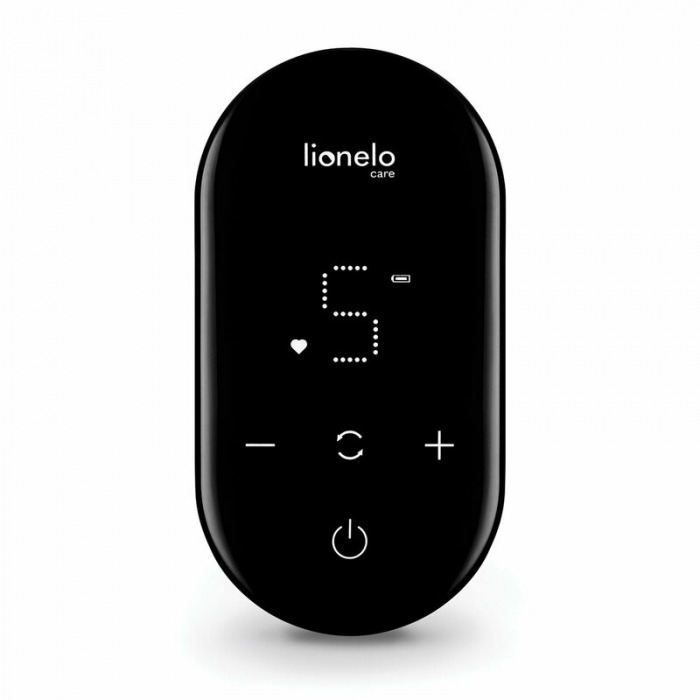 Lionelo - Pompa dubla de san, Electrica, Cu 9 nivele de aspiratie, 5 moduri de masaj, Afisaj LED, Imita suptul natural al copilului, Functionare pana la 90 min, Silentioasa, Fara BPA, Include 2 recipi [24]