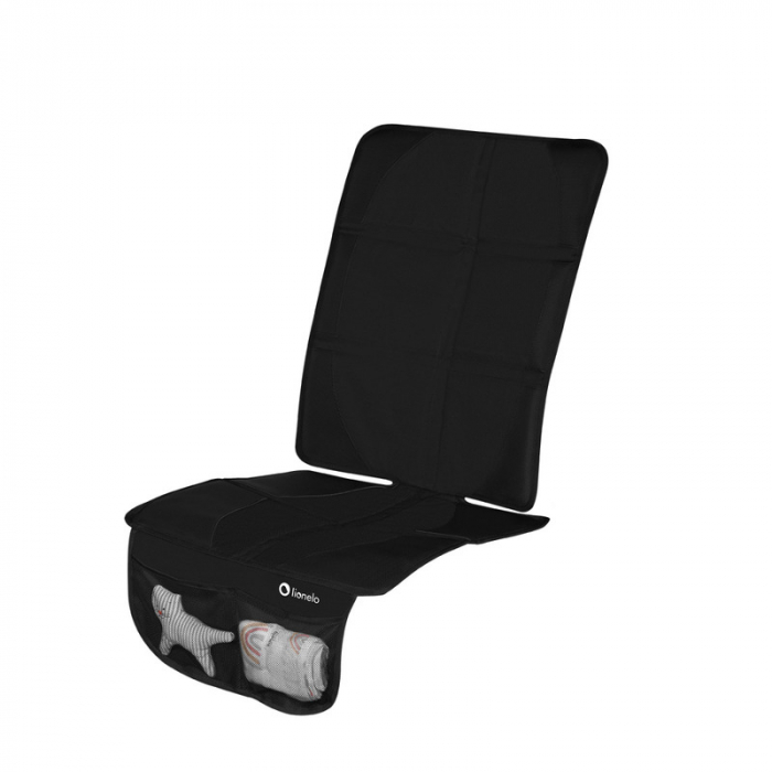 Lionelo - Protectie pentru bancheta masinii, Sikker, Material Oxford 600D, 121,5 x 47,5 cm, Negru [1]