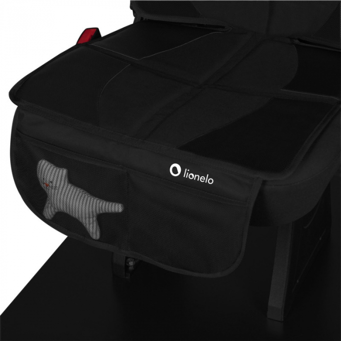 Lionelo - Protectie pentru bancheta masinii, Sikker, Material Oxford 600D, 121,5 x 47,5 cm, Negru [9]