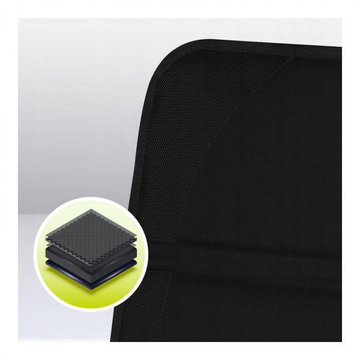 Lionelo - Protectie pentru bancheta masinii, Sikker, Material Oxford 600D, 121,5 x 47,5 cm, Negru [6]
