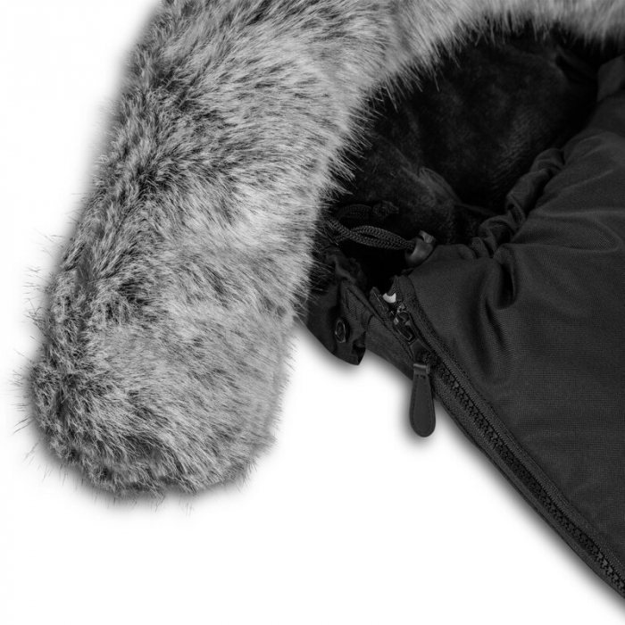 Lionelo - Sac de iarna pentru carucior Frode, 90x45 cm, Impermeabil, Universal, Negru [12]