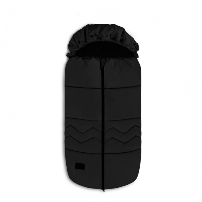 Lionelo - Sac de iarna pentru carucior Frode, 90x45 cm, Impermeabil, Universal, Negru [9]