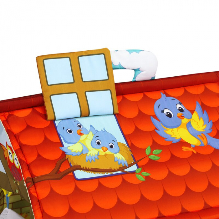 Lionelo - Salteluta educationala interactiva Agnes, Cu jucarii, Conform cu standardul european de securitate EN71, Multicolor [11]