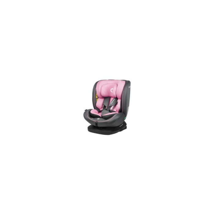 Lionelo - Scaun auto Bastiaan i-Size, 4 in 1, Protectie laterala, Cu spatar inclinabil in 4 pozitii, Cu tetiera reglabila in 7 pozitii, Rotire 360 grade, Top Tether, 0-36 Kg, 40-150 cm, Cu Isofix, Con [1]