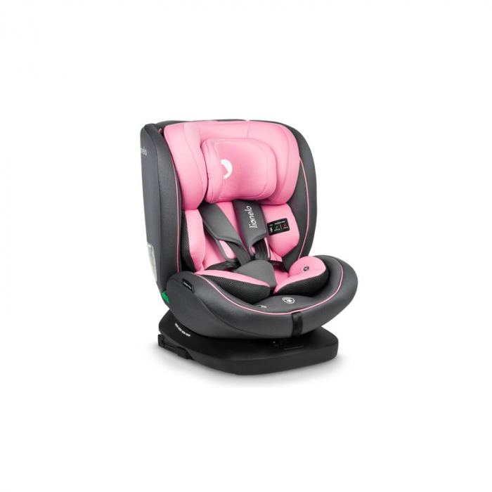 Lionelo - Scaun auto Bastiaan i-Size, 4 in 1, Protectie laterala, Cu spatar inclinabil in 4 pozitii, Cu tetiera reglabila in 7 pozitii, Rotire 360 grade, Top Tether, 0-36 Kg, 40-150 cm, Cu Isofix, Con [4]