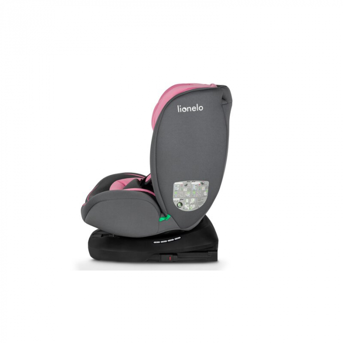 Lionelo - Scaun auto Bastiaan i-Size, 4 in 1, Protectie laterala, Cu spatar inclinabil in 4 pozitii, Cu tetiera reglabila in 7 pozitii, Rotire 360 grade, Top Tether, 0-36 Kg, 40-150 cm, Cu Isofix, Con [15]