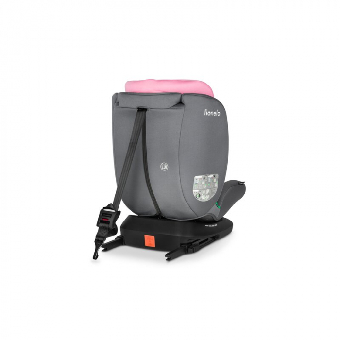 Lionelo - Scaun auto Bastiaan i-Size, 4 in 1, Protectie laterala, Cu spatar inclinabil in 4 pozitii, Cu tetiera reglabila in 7 pozitii, Rotire 360 grade, Top Tether, 0-36 Kg, 40-150 cm, Cu Isofix, Con [12]