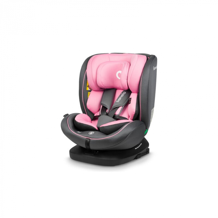 Lionelo - Scaun auto Bastiaan i-Size, 4 in 1, Protectie laterala, Cu spatar inclinabil in 4 pozitii, Cu tetiera reglabila in 7 pozitii, Rotire 360 grade, Top Tether, 0-36 Kg, 40-150 cm, Cu Isofix, Con [2]