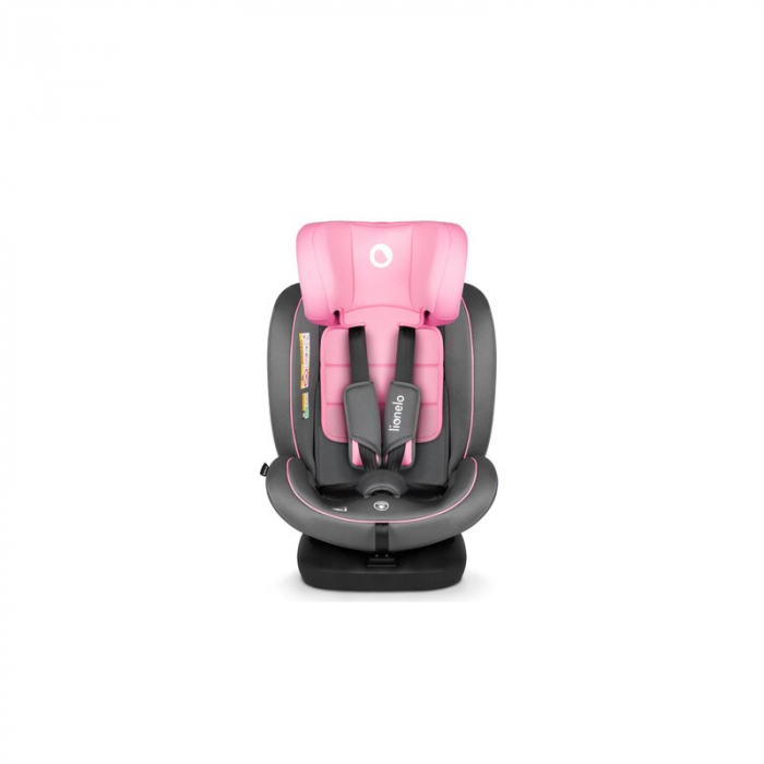 Lionelo - Scaun auto Bastiaan i-Size, 4 in 1, Protectie laterala, Cu spatar inclinabil in 4 pozitii, Cu tetiera reglabila in 7 pozitii, Rotire 360 grade, Top Tether, 0-36 Kg, 40-150 cm, Cu Isofix, Con [7]