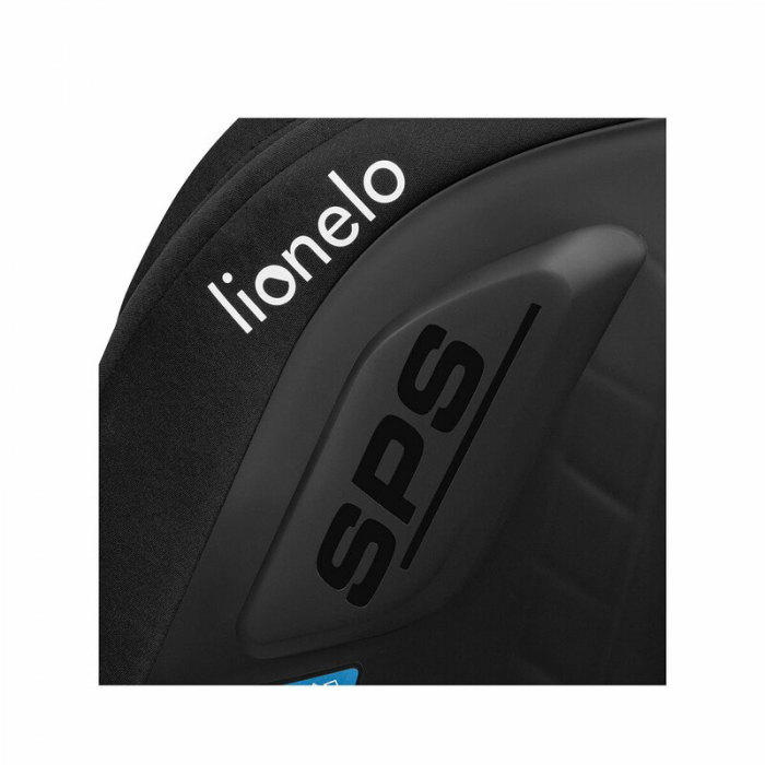 Lionelo - Scaun auto Bastiaan RWF i-Size, Pozitie de somn, Protectie laterala, Rotire 360 grade, 0-36 Kg, Cu Isofix si Centura Top Tether, Conform cu standardul european de securitate ECE R129, Negru [17]